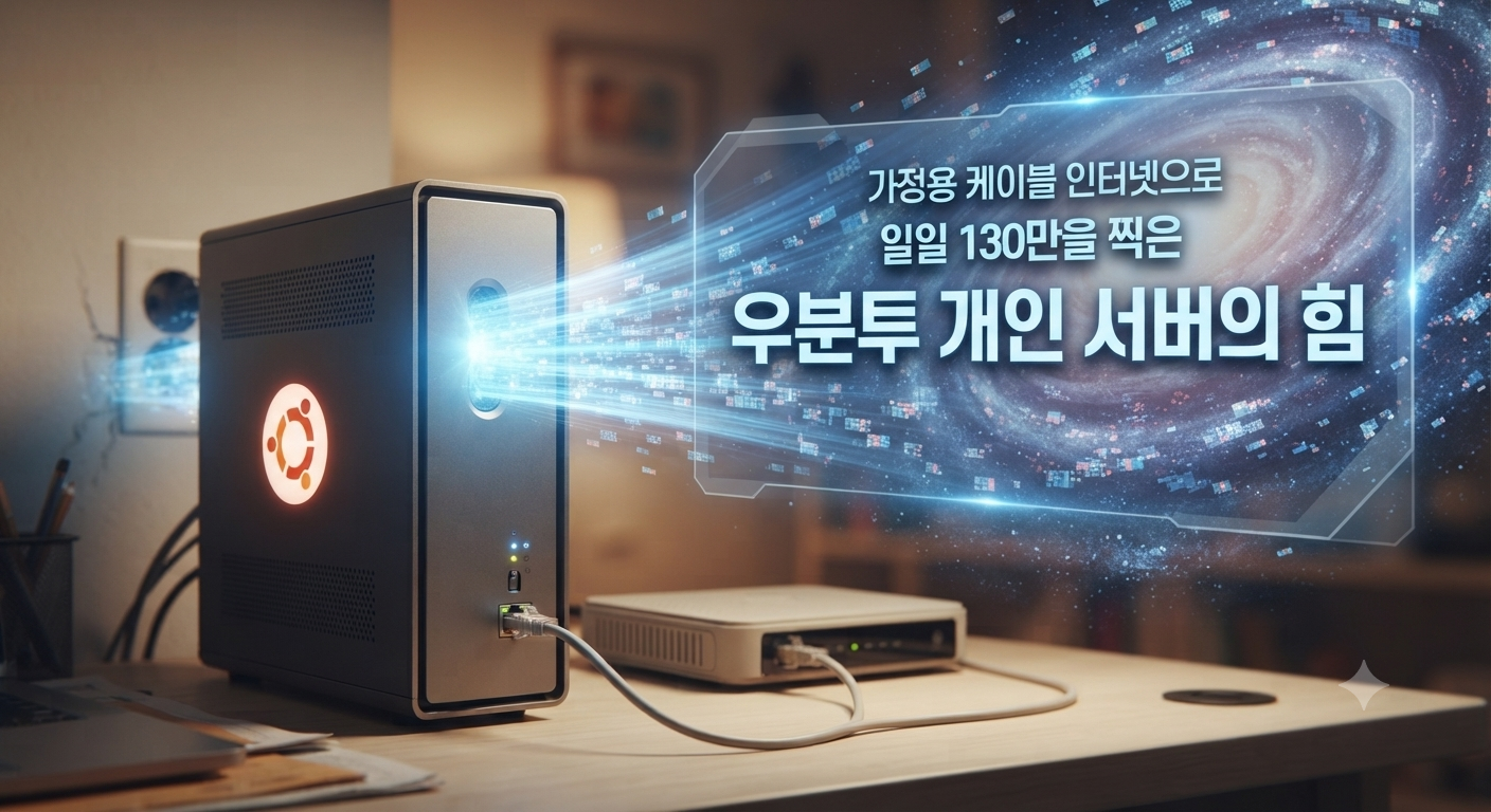 가정용 케이블 인터넷으로 일일 130만을 돌파하다