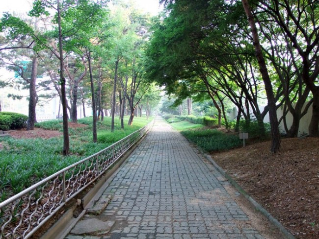 만석공원에서 만난 '효행길'