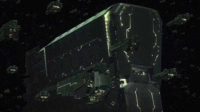 인류 황금세대의 전 우주 평정, 그 위에 서다 - 범(範)