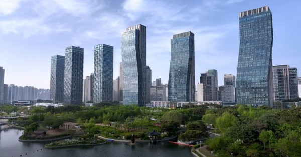 성간 이주 승합장(안)이 들어설 수원 만석공원과 그 일대